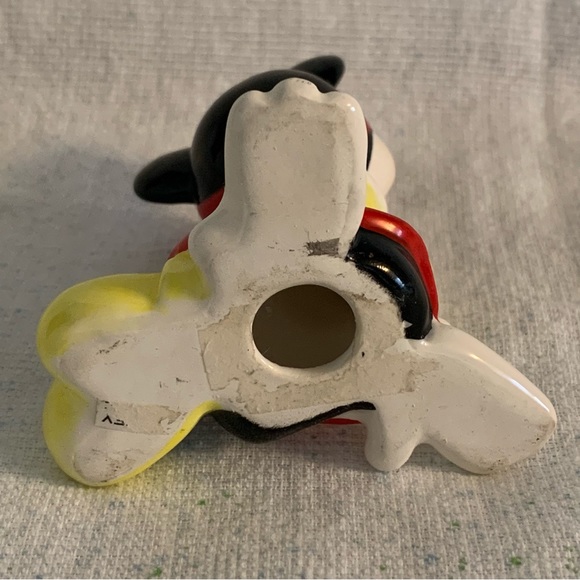 Vintage 90’s DISNEY Minnie Mouse Sitting Pose Porcelain Knickknack Collector EXC - Picture 9 of 10